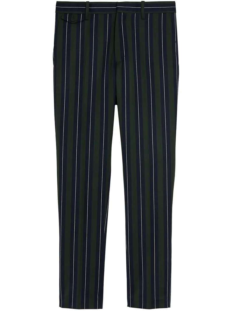 burberry striped pants
