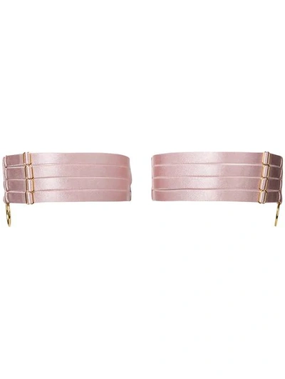 Bordelle Thigh Bands - Pink