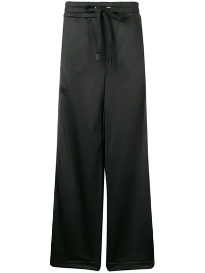 No Ka'oi Flared Track Trousers In Black