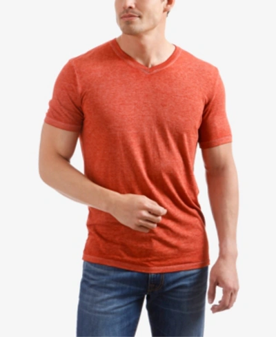 Lucky Brand Men's Burnout V-neck Short Sleeve T-shirt In Bossa Nova