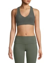 Alo Yoga Base Performance Sports Bra In Jungle