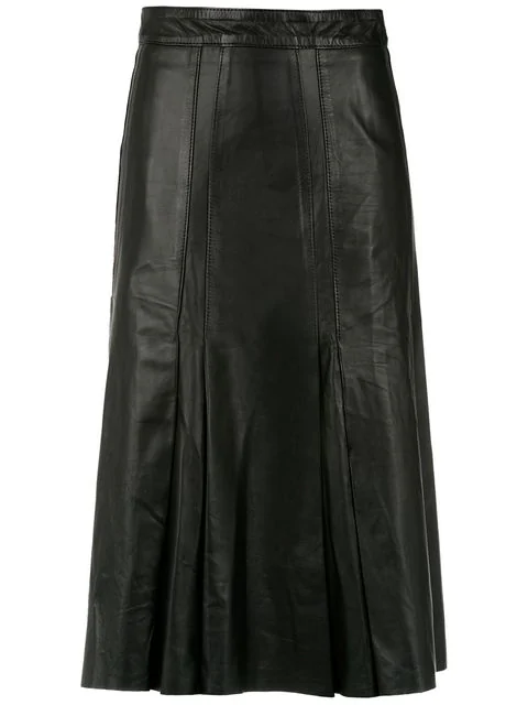 ClÉ Pleated Skirt In Black | ModeSens