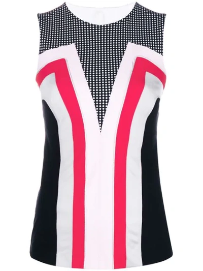 No Ka'oi Tanktop In Colour-block-optik In Black