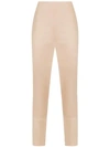 Gloria Coelho Gloria Skinny Pants In Neutrals