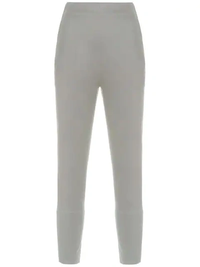 Gloria Coelho Gloria Skinny Pants In Grey