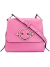 Jw Anderson Pink Disc Leather Cross-body Bag