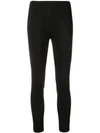 Les Copains Creased Trousers In 6131 Black