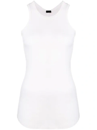 Joseph Racerback Tank Top In White