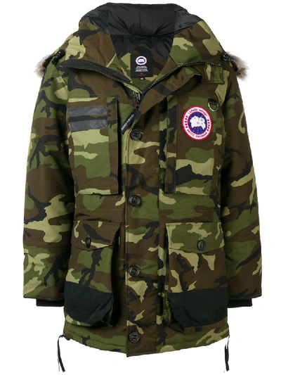 Canada Goose Maccullouch Parka In Green