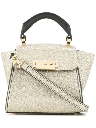 Zac Zac Posen Eartha Iconic Mini Top Handle Bag In Metallic