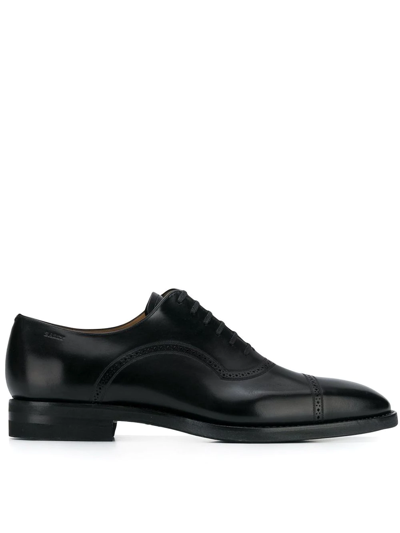 Bally Brogue Lace-up Shoes In Black