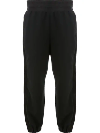 Undercover Cropped Track Trousers In Black