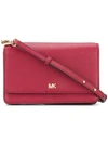 Michael Michael Kors Logo Crossbody Bag In Red