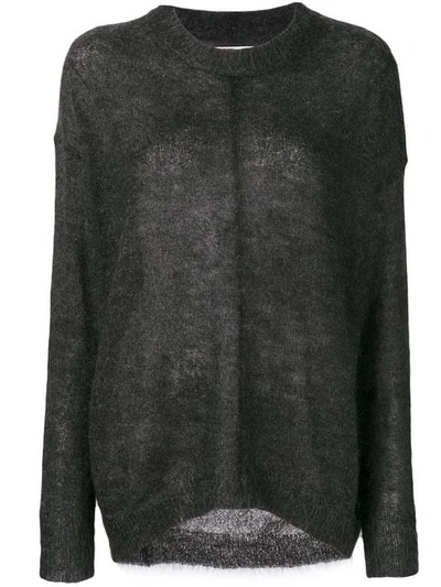 Isabel Marant Étoile Chestery Round Neck Jumper In Black