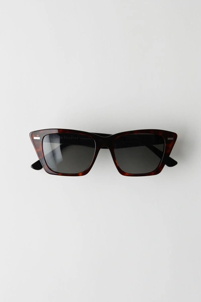 Acne Studios Cateye Sunglasses Tortoise/black