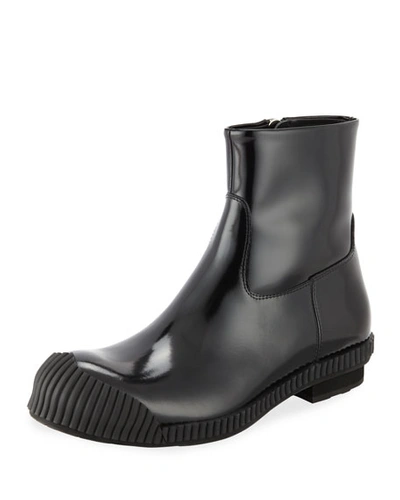 Calvin Klein Men's Dense 50 Spazzolato Duck-toe Boots
