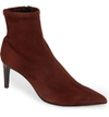 Rag & Bone Beha Stretch-suede Ankle Booties In Brown