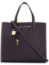 Marc Jacobs The Mini Grind Tote Bag In Purple