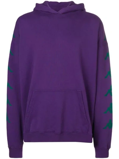 Paura Hooded Sweatshirt - Purple
