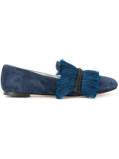 Mara & Mine Cleopatra Slippers In Blue