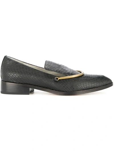 Mara & Mine Valentina Loafers In Black