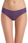 Commando 'butter' Stretch Modal Thong In Deep Purple