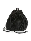 Elizabeth And James Dex Nappa Bucket Bag In Black