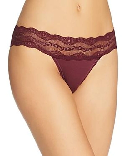 B.tempt'd By Wacoal B. Adorable Bikini In Grape Wine