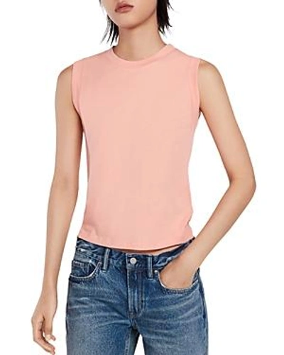 Allsaints Imogen Tank In Peach Pink