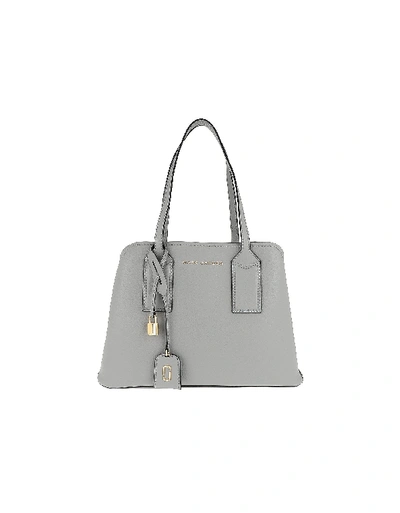 Marc Jacobs The Editor Leather Tote - Grey In Griffin
