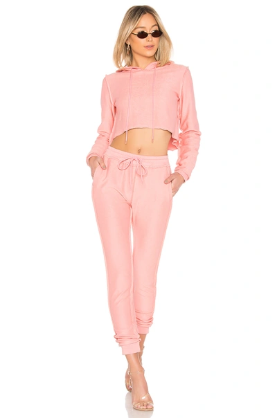 Danielle Guizio X Revolve Dg Sweatsuit In Blush