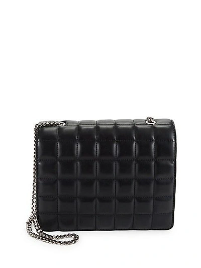 French Connection Quilted Crossbody Bag In Black