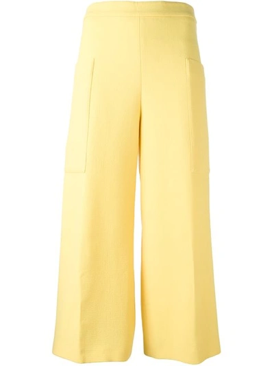 Msgm Wide-legged Cropped Trousers | ModeSens