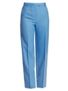 The Row Lada Wide-leg Wool Pants In French Blue
