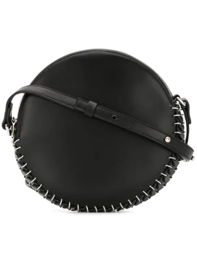 Rabanne Paco  Round Shaped Clutch Bag - Black