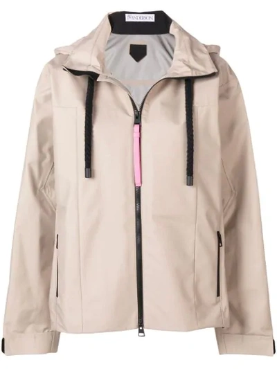 Jw Anderson Technical Jacket In Neutrals