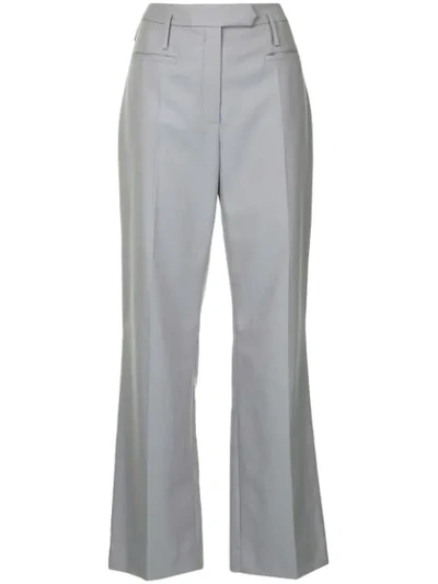 Nehera High Waist Business Trousers In Grey