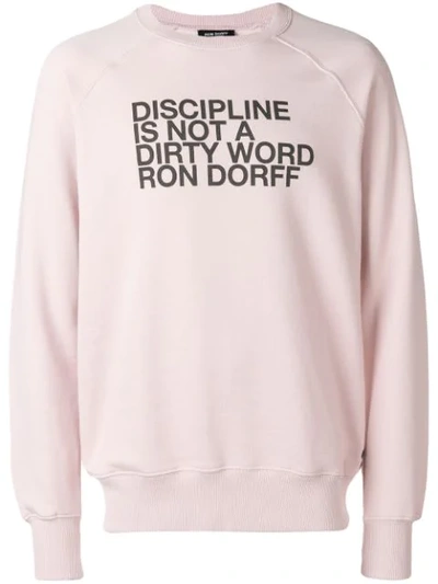 Ron Dorff Discipline Sweatshirt - Pink