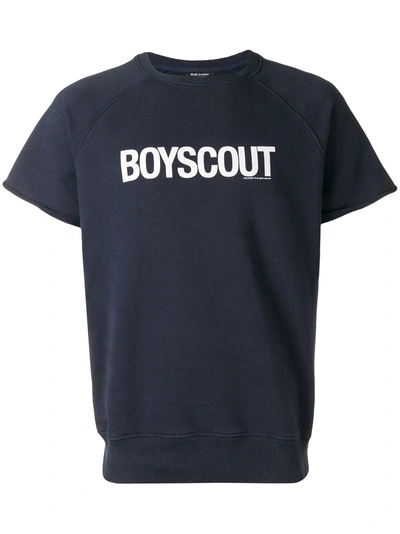 Ron Dorff Boyscout Shortsleeved Sweatshirt - Blue