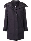 Canada Goose Shelbourne Padded Coat In Blue