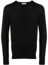 Cruciani V-neck Sweater - Black