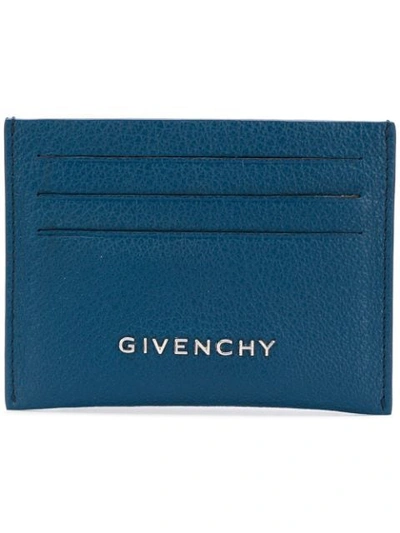Givenchy Logo Cardholder - Blue