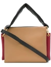 Marni Colour-block Shoulder Bag - Brown