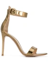 Gianvito Rossi Portofino 105 Sandals - Metallic