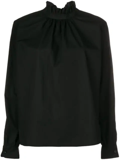 Officine Generale Sofia Shirt In Black