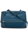 Givenchy Zipped Logo Crossbody Bag In Blue