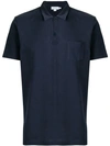 Sunspel Riviera Polo Shirt In Navy