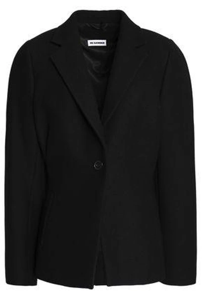 Jil Sander Wool Jacket In Black