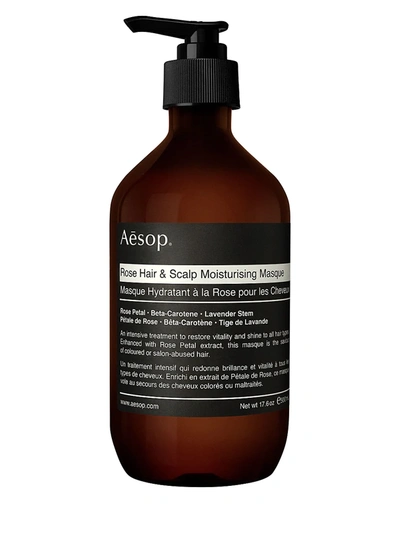 Aesop Rose Hair & Scalp Moisturizing Masque, 16.9 Oz. / 500 ml In Colorless