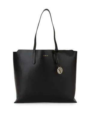 furla open saffiano leather tote
